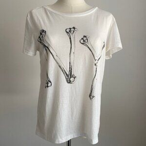 Denim & Supply Ralph Lauren New York NY City Bones Graphic T-Shirt Size S